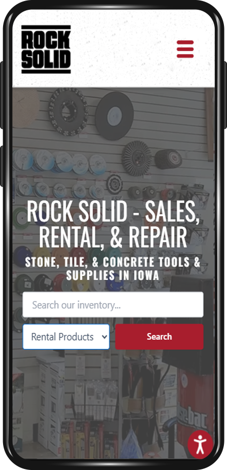 Mobile eRental Website
