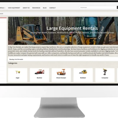 erental category page by integrarental