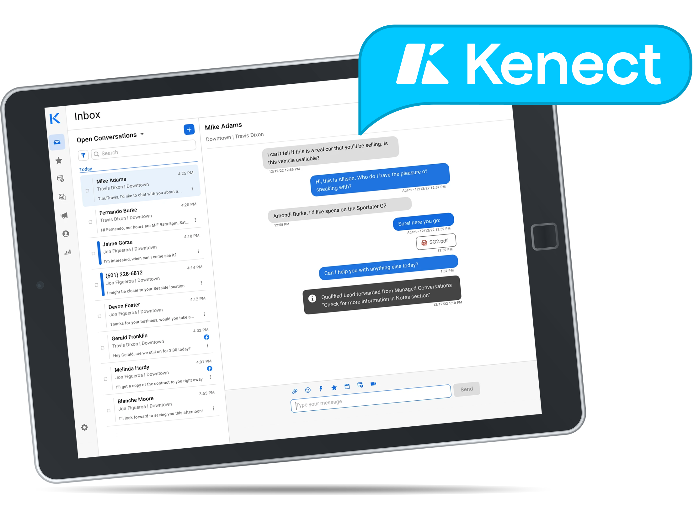 Kenect Log In Kenect Integration - integraRental Software